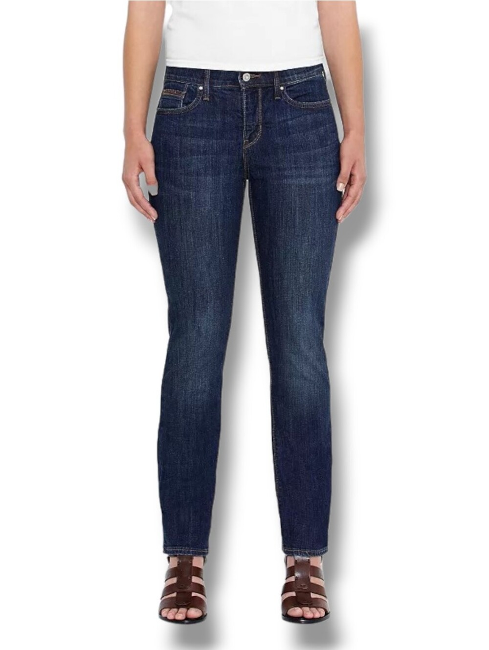LEVI'S 525 Perfect Waist Straigh Leg Jeans Size 12
